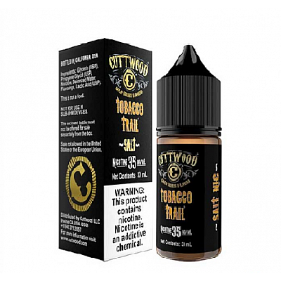 Cuttwood salt Tabacco Trail 30 ML