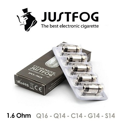 JUSTFOG Q14, S14, G14, C14, P14A, Q16, P16A Coilleri