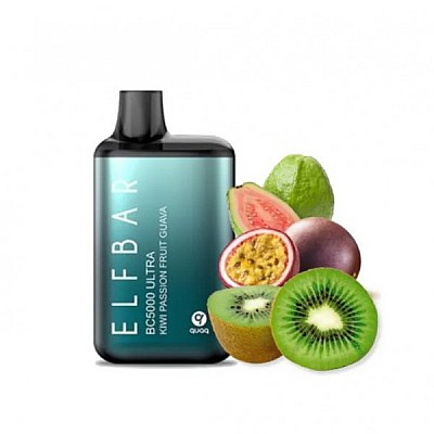 Elf Bar BC5000 Ultra Kiwi Passion Fruit Guava