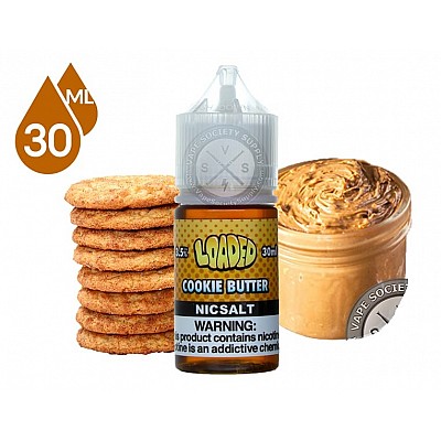 Loaded Cookie Butter 30 ML Salt Likit