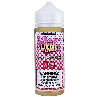 Loaded Strawberry Jelly Donut 120ML Likit