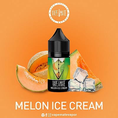 Vape Mate Melon Ice Cream 30 ML Likit