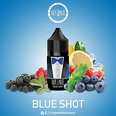 Vape Mate Blue Shot 30 ML Salt Likit