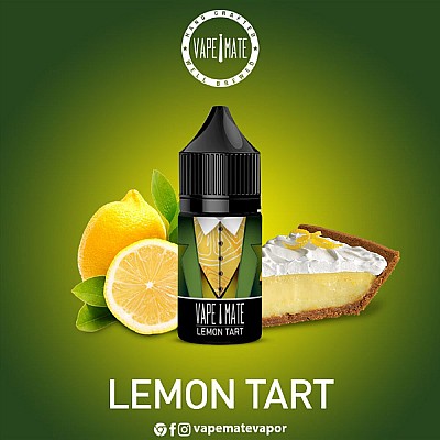 Vape Mate Lemon Tart 30 ML Salt Likit