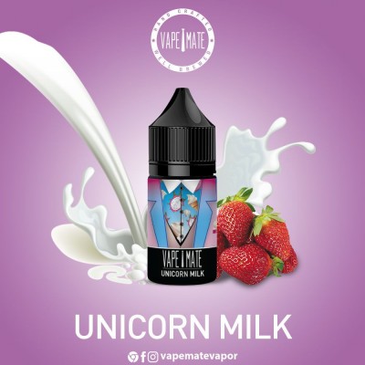 Vape Mate Unicorn Milk 30 ML Likit