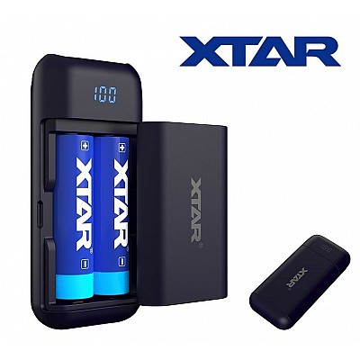 XTAR PB2 Power Bank & Battery Charger