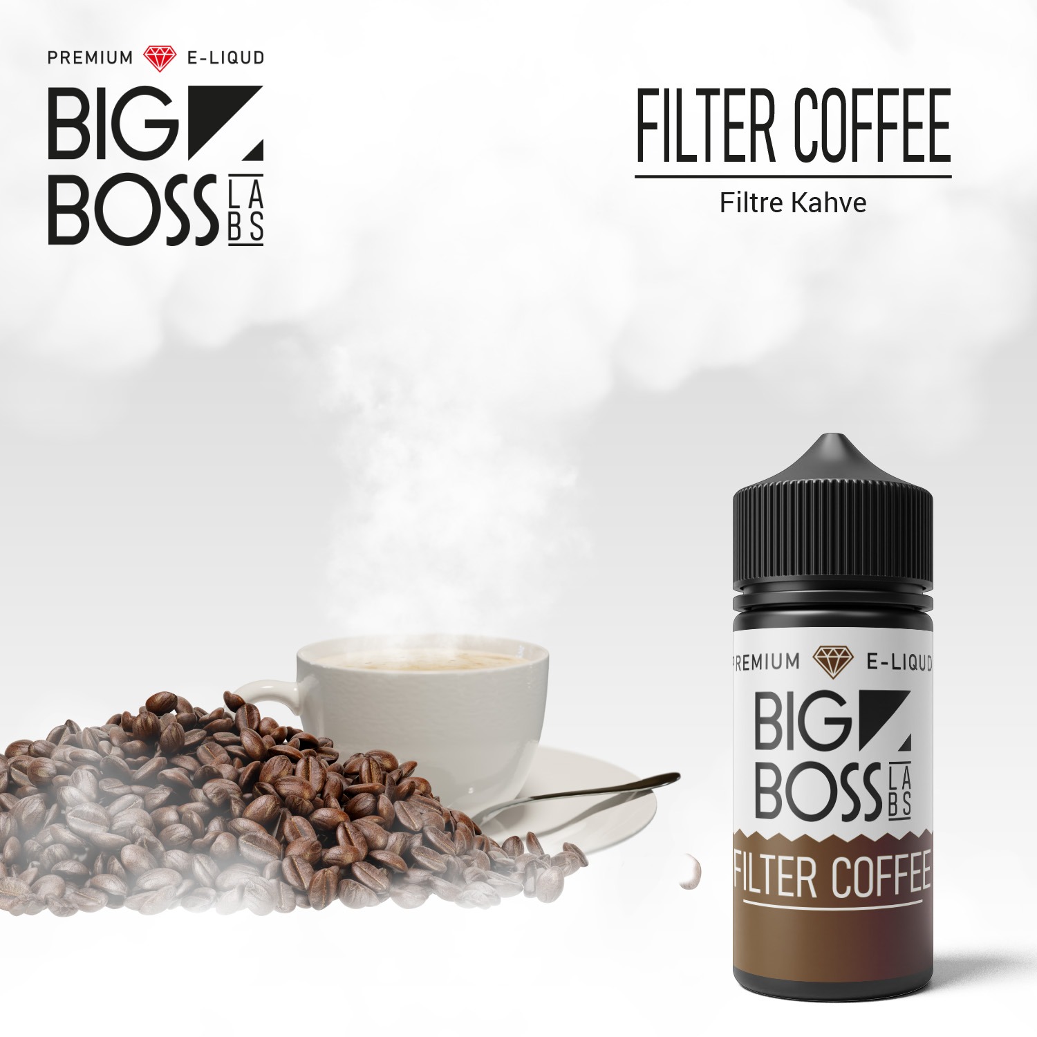 Big Boss 60 ML Filter Coffe Likit  en uygun fiyatlar ile ebuhar da!  Big Boss 60 ML Filter Coffe Likit özellikleri, fiyatı, incelemesi, yorumları ve taksit seçenekleri için hemen tıklayın!