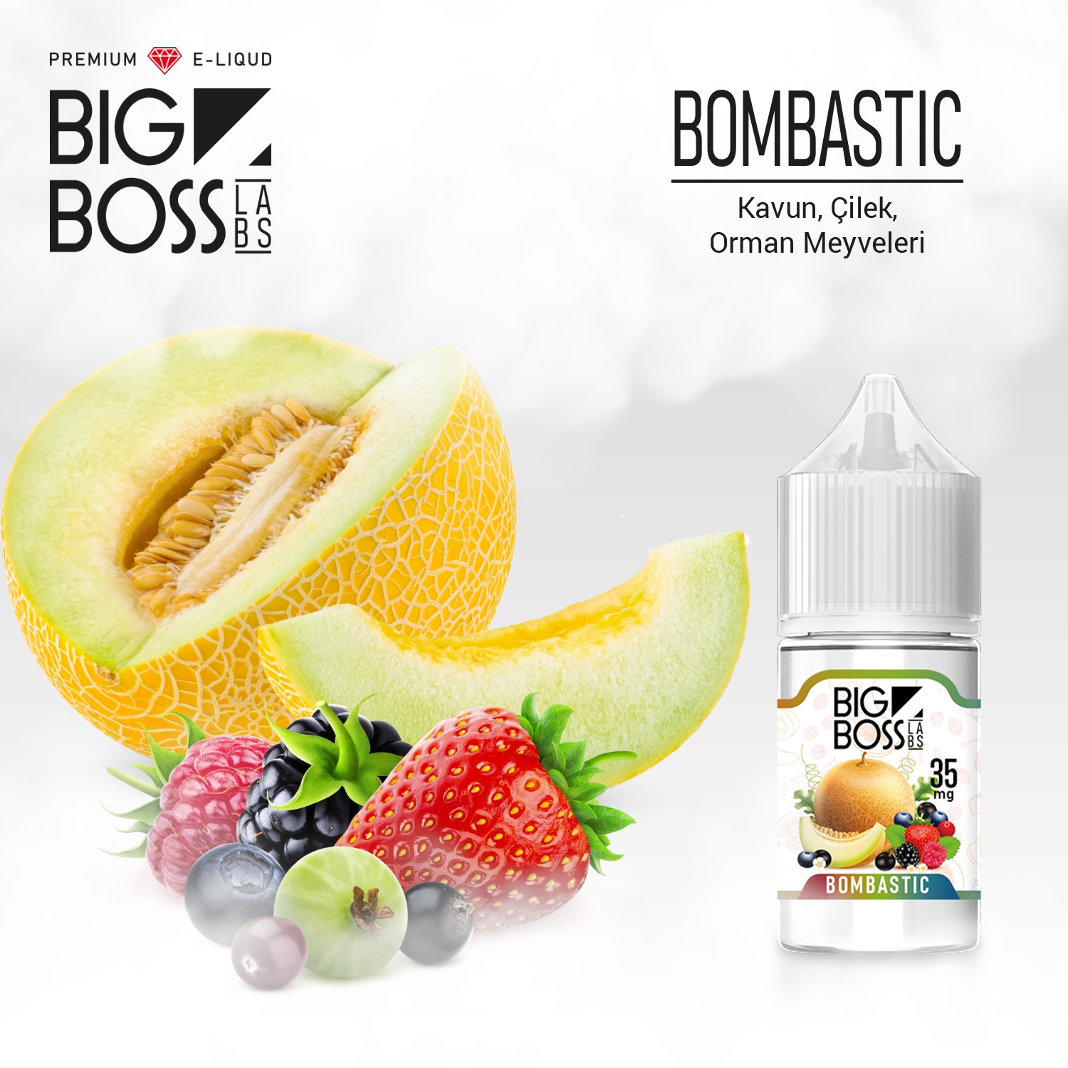 Big Boss Bombastik 30 ML Salt Likit  en uygun fiyatlar ile ebuhar da!  Big Boss Bombastik 30 ML Salt Likit özellikleri, fiyatı, incelemesi, yorumları ve taksit seçenekleri için hemen tıklayın!