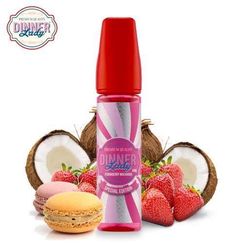 DINNER LADY LİKİT STRAWBERRY MACAROON 60ML  en uygun fiyatlar ile ebuhar da!  DINNER LADY LİKİT STRAWBERRY MACAROON 60ML özellikleri, fiyatı, incelemesi, yorumları ve taksit seçenekleri için hemen tıklayın!