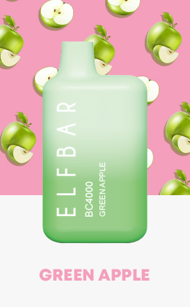 Elfbar 4000 Green apple  en uygun fiyatlar ile ebuhar da!  Elfbar 4000 Green apple özellikleri, fiyatı, incelemesi, yorumları ve taksit seçenekleri için hemen tıklayın!