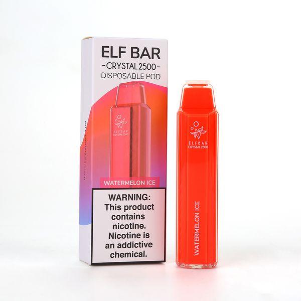 Elfbar Crystal 2500 Watermelon Ice  en uygun fiyatlar ile ebuhar da!  Elfbar Crystal 2500 Watermelon Ice özellikleri, fiyatı, incelemesi, yorumları ve taksit seçenekleri için hemen tıklayın!