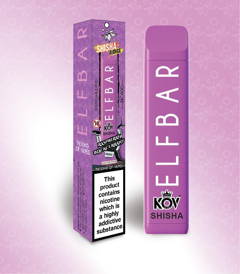 Elfbar Sisha NC600 Raspberry Blackcurrant  en uygun fiyatlar ile ebuhar da!  Elfbar Sisha NC600 Raspberry Blackcurrant özellikleri, fiyatı, incelemesi, yorumları ve taksit seçenekleri için hemen tıklayın!