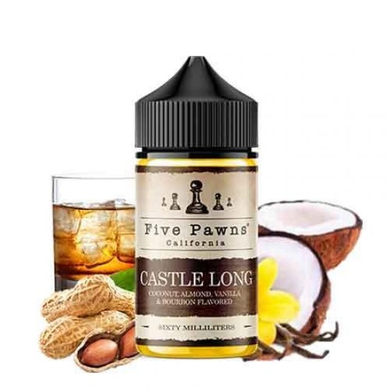 Five Pawns Castle Long 30 ML Salt Premium Likit  en uygun fiyatlar ile ebuhar da!  Five Pawns Castle Long 30 ML Salt Premium Likit özellikleri, fiyatı, incelemesi, yorumları ve taksit seçenekleri için hemen tıklayın!