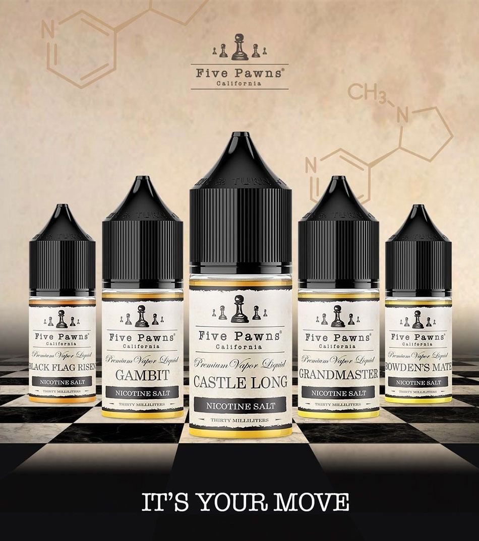 Five Pawns Castle Long 30 ML Salt Premium Likit  en uygun fiyatlar ile ebuhar da!  Five Pawns Castle Long 30 ML Salt Premium Likit özellikleri, fiyatı, incelemesi, yorumları ve taksit seçenekleri için hemen tıklayın!