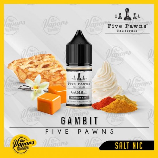 Five Pawns Gambit Salt Likit  en uygun fiyatlar ile ebuhar da!  Five Pawns Gambit Salt Likit özellikleri, fiyatı, incelemesi, yorumları ve taksit seçenekleri için hemen tıklayın!