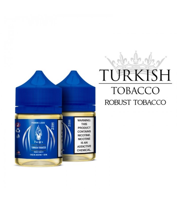 Halo Turkish Tobacco 60ML Premium Likit  en uygun fiyatlar ile ebuhar da!  Halo Turkish Tobacco 60ML Premium Likit özellikleri, fiyatı, incelemesi, yorumları ve taksit seçenekleri için hemen tıklayın!