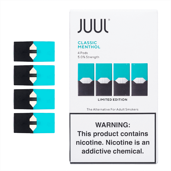 JUUL Pods Classic Menthol  en uygun fiyatlar ile ebuhar da!  JUUL Pods Classic Menthol özellikleri, fiyatı, incelemesi, yorumları ve taksit seçenekleri için hemen tıklayın!