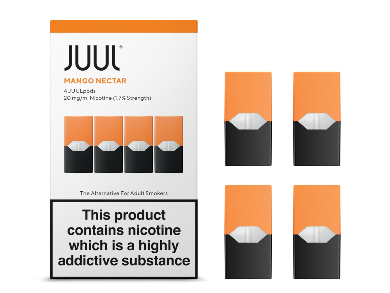 Juul Pods Mango Nectar  en uygun fiyatlar ile ebuhar da!  Juul Pods Mango Nectar özellikleri, fiyatı, incelemesi, yorumları ve taksit seçenekleri için hemen tıklayın!