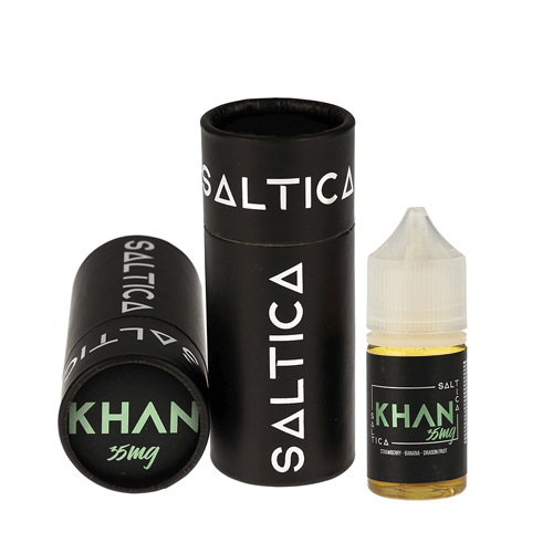 Saltica Khan Salt Likit 30ML  en uygun fiyatlar ile ebuhar da!  Saltica Khan Salt Likit 30ML özellikleri, fiyatı, incelemesi, yorumları ve taksit seçenekleri için hemen tıklayın!