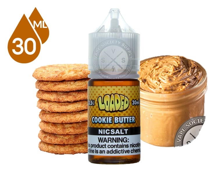 Loaded Cookie Butter 30 ML Salt Likit  en uygun fiyatlar ile ebuhar da!  Loaded Cookie Butter 30 ML Salt Likit özellikleri, fiyatı, incelemesi, yorumları ve taksit seçenekleri için hemen tıklayın!