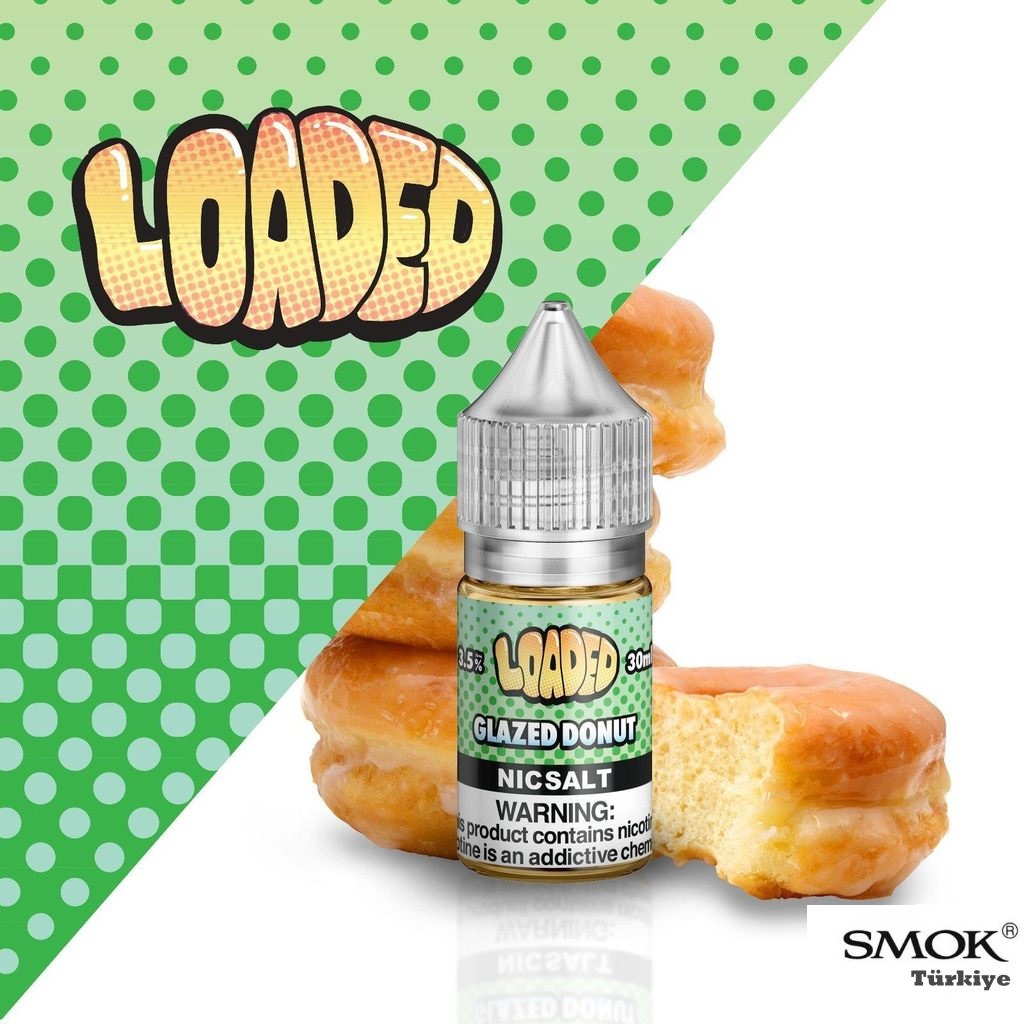 Loaded Glazed Donut 30 ML Salt Likit  en uygun fiyatlar ile ebuhar da!  Loaded Glazed Donut 30 ML Salt Likit özellikleri, fiyatı, incelemesi, yorumları ve taksit seçenekleri için hemen tıklayın!