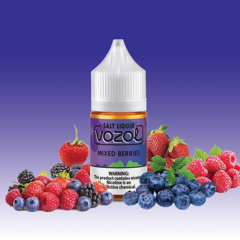 Vozol Bar Mixed Berries 30 ML Salt Likit  en uygun fiyatlar ile ebuhar da!  Vozol Bar Mixed Berries 30 ML Salt Likit özellikleri, fiyatı, incelemesi, yorumları ve taksit seçenekleri için hemen tıklayın!