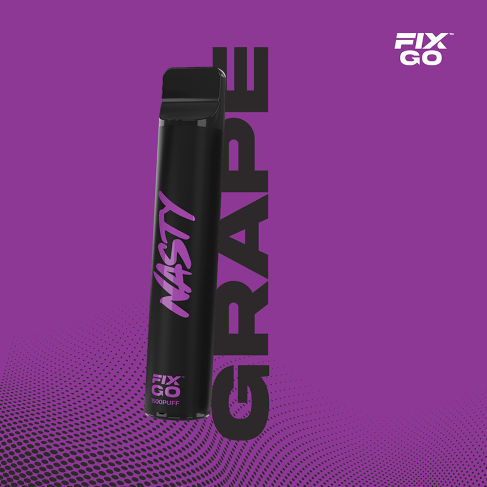 Nasty Fix Go 1500 Grape  en uygun fiyatlar ile ebuhar da!  Nasty Fix Go 1500 Grape özellikleri, fiyatı, incelemesi, yorumları ve taksit seçenekleri için hemen tıklayın!