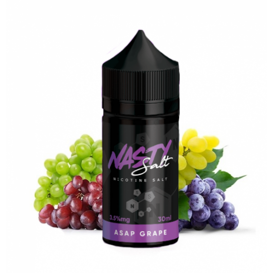 Nasty Juice Asap Grape 30ML Premium Salt Likit  en uygun fiyatlar ile ebuhar da!  Nasty Juice Asap Grape 30ML Premium Salt Likit özellikleri, fiyatı, incelemesi, yorumları ve taksit seçenekleri için hemen tıklayın!