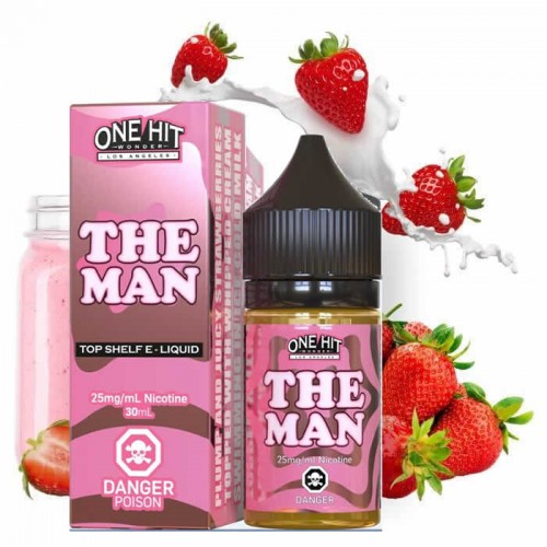 One Hit Wonder The Man 30ML Premium Salt Likit  en uygun fiyatlar ile ebuhar da!  One Hit Wonder The Man 30ML Premium Salt Likit özellikleri, fiyatı, incelemesi, yorumları ve taksit seçenekleri için hemen tıklayın!