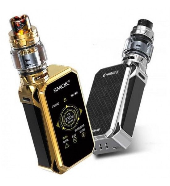 Smok G- Priv 2 Lüxe edition 230W Kit  en uygun fiyatlar ile ebuhar da!  Smok G- Priv 2 Lüxe edition 230W Kit özellikleri, fiyatı, incelemesi, yorumları ve taksit seçenekleri için hemen tıklayın!