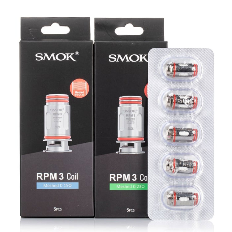 SMOK RPM 3 Coil  en uygun fiyatlar ile ebuhar da!  SMOK RPM 3 Coil özellikleri, fiyatı, incelemesi, yorumları ve taksit seçenekleri için hemen tıklayın!