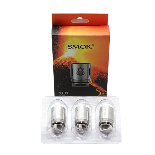 SMOK TFV8 T6 COİL  en uygun fiyatlar ile ebuhar da!  SMOK TFV8 T6 COİL özellikleri, fiyatı, incelemesi, yorumları ve taksit seçenekleri için hemen tıklayın!