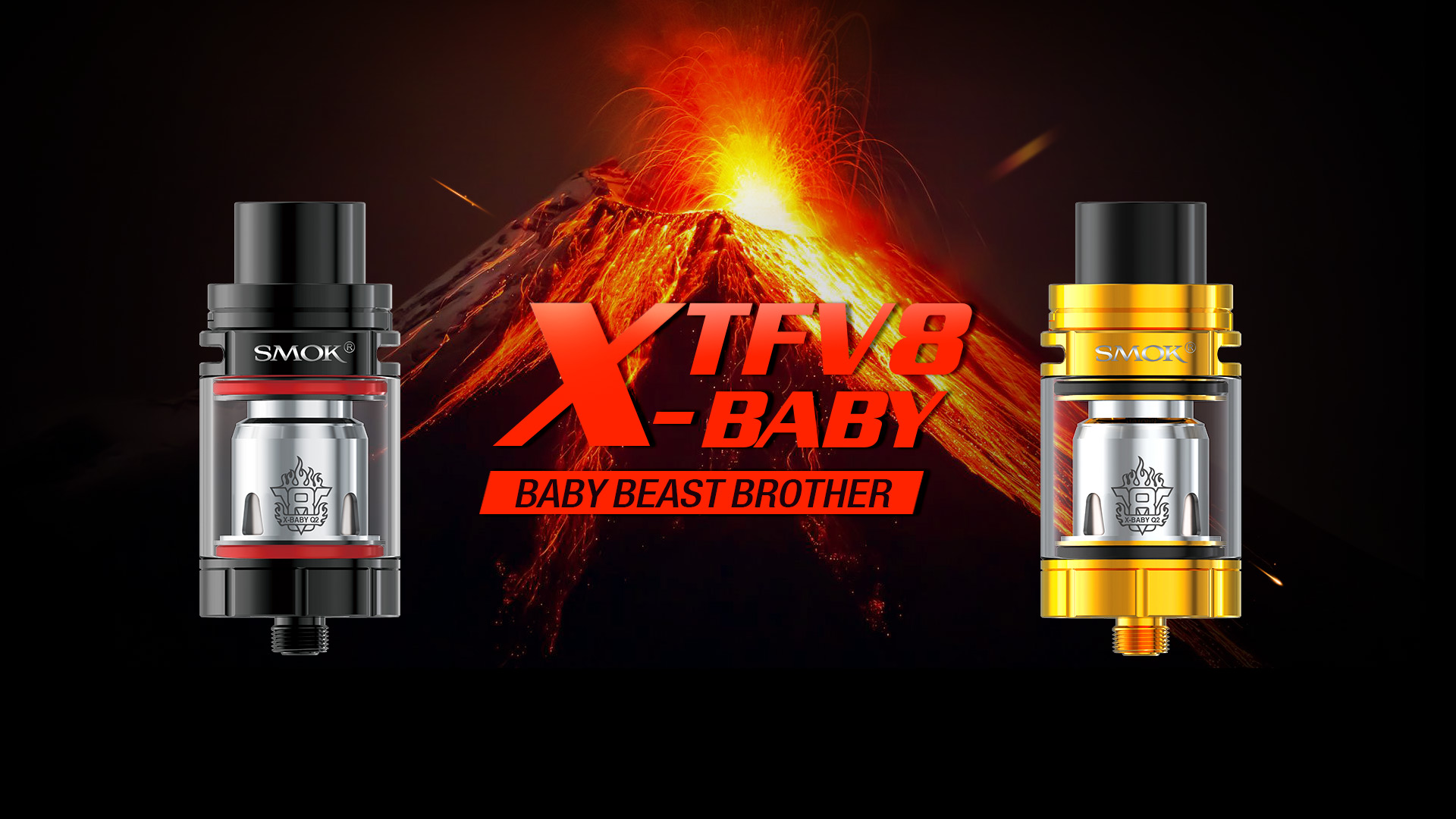 SMOK TFV8 X-Baby Atomizer  en uygun fiyatlar ile ebuhar da!  SMOK TFV8 X-Baby Atomizer özellikleri, fiyatı, incelemesi, yorumları ve taksit seçenekleri için hemen tıklayın!