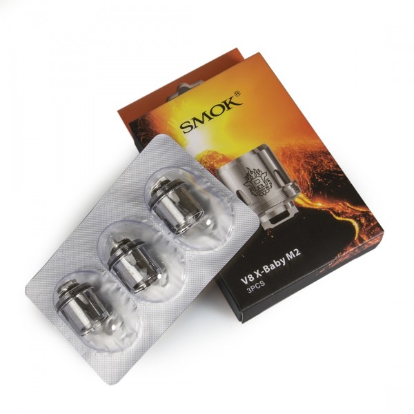 Smok TFV8 X-Baby Coil  en uygun fiyatlar ile ebuhar da!  Smok TFV8 X-Baby Coil özellikleri, fiyatı, incelemesi, yorumları ve taksit seçenekleri için hemen tıklayın!