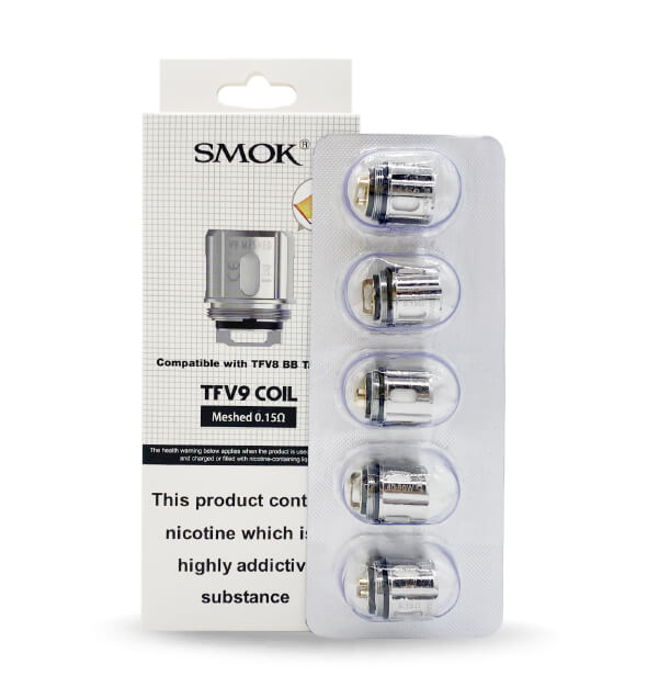 Smok Tfv9 Coil  en uygun fiyatlar ile ebuhar da!  Smok Tfv9 Coil özellikleri, fiyatı, incelemesi, yorumları ve taksit seçenekleri için hemen tıklayın!