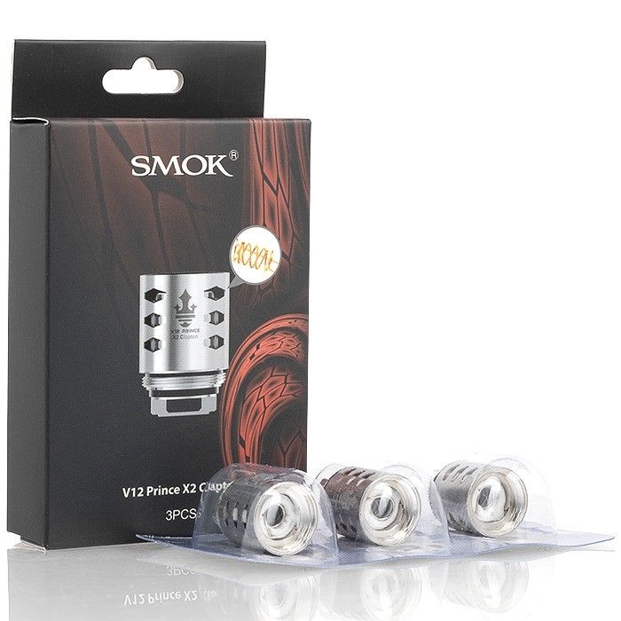 Smok V12 Prince X2 Clapton Coil  en uygun fiyatlar ile ebuhar da!  Smok V12 Prince X2 Clapton Coil özellikleri, fiyatı, incelemesi, yorumları ve taksit seçenekleri için hemen tıklayın!