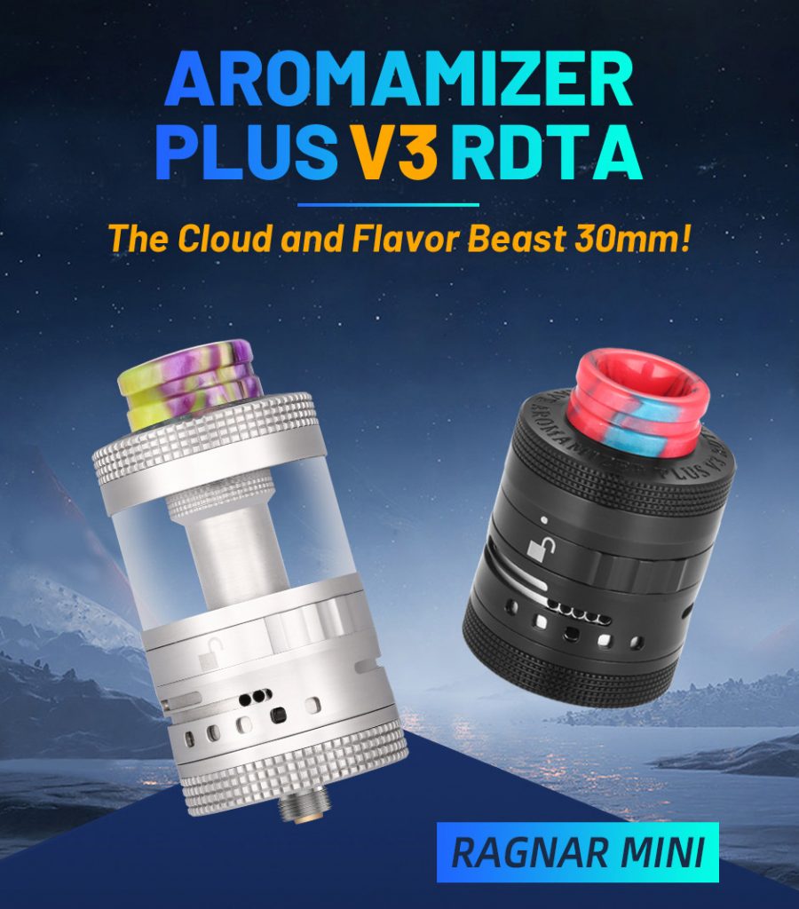 Steam Crave Aromamizer Plus V3 RDTA Atomizer  en uygun fiyatlar ile ebuhar da!  Steam Crave Aromamizer Plus V3 RDTA Atomizer özellikleri, fiyatı, incelemesi, yorumları ve taksit seçenekleri için hemen tıklayın!