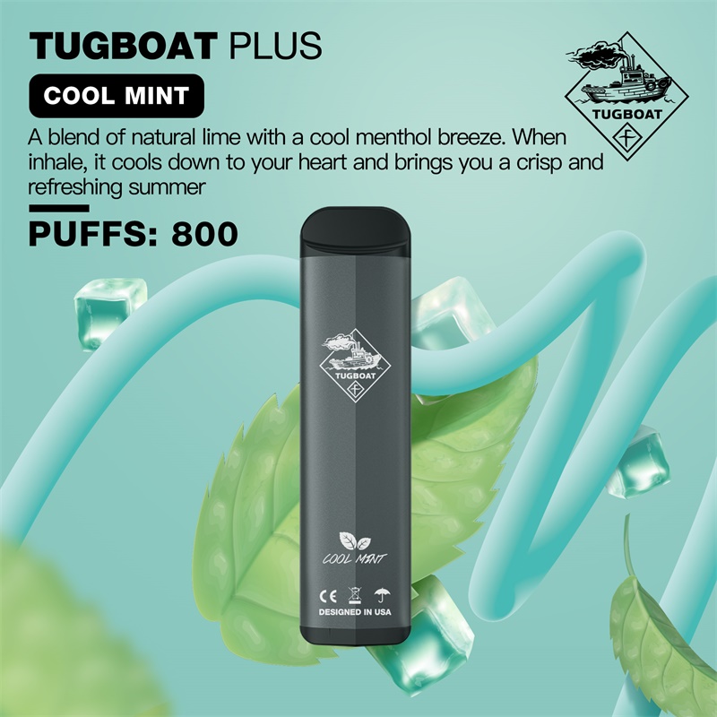 Tugboat Plus 800 Cool Mint  en uygun fiyatlar ile ebuhar da!  Tugboat Plus 800 Cool Mint özellikleri, fiyatı, incelemesi, yorumları ve taksit seçenekleri için hemen tıklayın!