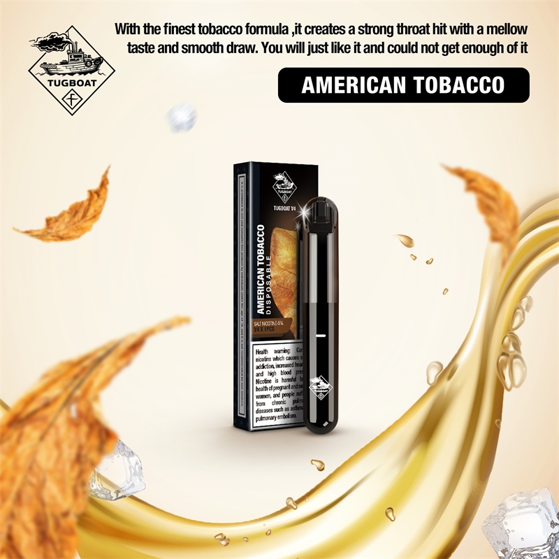 Tugboat v4 500 Puff American Tabacco  en uygun fiyatlar ile ebuhar da!  Tugboat v4 500 Puff American Tabacco özellikleri, fiyatı, incelemesi, yorumları ve taksit seçenekleri için hemen tıklayın!