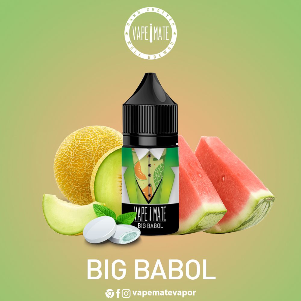 Vape Mate Big Babol 30 ML Salt Likit  en uygun fiyatlar ile ebuhar da!  Vape Mate Big Babol 30 ML Salt Likit özellikleri, fiyatı, incelemesi, yorumları ve taksit seçenekleri için hemen tıklayın!