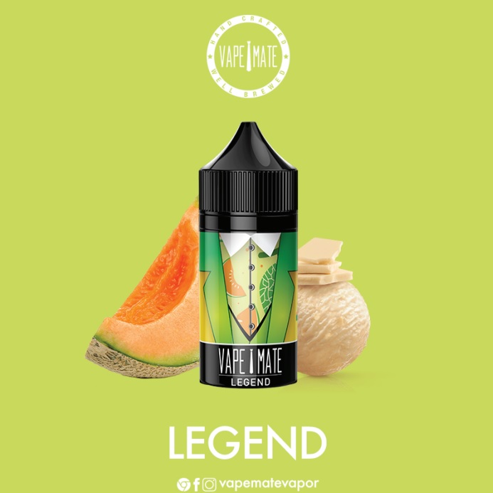 Vape Mate Legend 30 ML Salt Likit  en uygun fiyatlar ile ebuhar da!  Vape Mate Legend 30 ML Salt Likit özellikleri, fiyatı, incelemesi, yorumları ve taksit seçenekleri için hemen tıklayın!