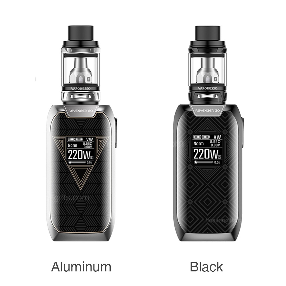 Vaporesso Revenger GO 220W with NRG TC Kit 5000mAh  en uygun fiyatlar ile ebuhar da!  Vaporesso Revenger GO 220W with NRG TC Kit 5000mAh özellikleri, fiyatı, incelemesi, yorumları ve taksit seçenekleri için hemen tıklayın!