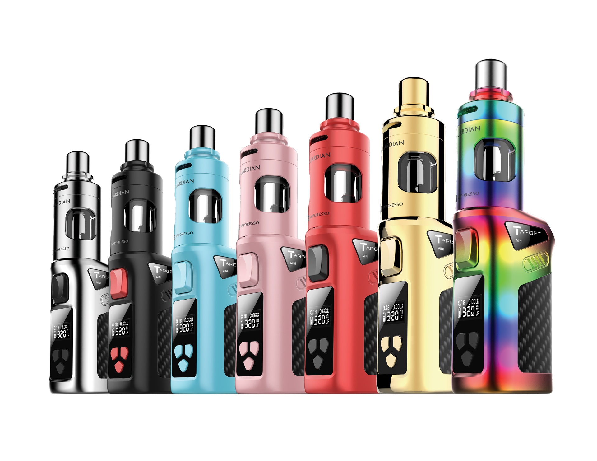 Vaporesso TARGET Mini 40W Kit 1400mAh  en uygun fiyatlar ile ebuhar da!  Vaporesso TARGET Mini 40W Kit 1400mAh özellikleri, fiyatı, incelemesi, yorumları ve taksit seçenekleri için hemen tıklayın!