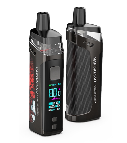 Vaporesso Target PM80 Pod Mod Kit 80W  en uygun fiyatlar ile ebuhar da!  Vaporesso Target PM80 Pod Mod Kit 80W özellikleri, fiyatı, incelemesi, yorumları ve taksit seçenekleri için hemen tıklayın!