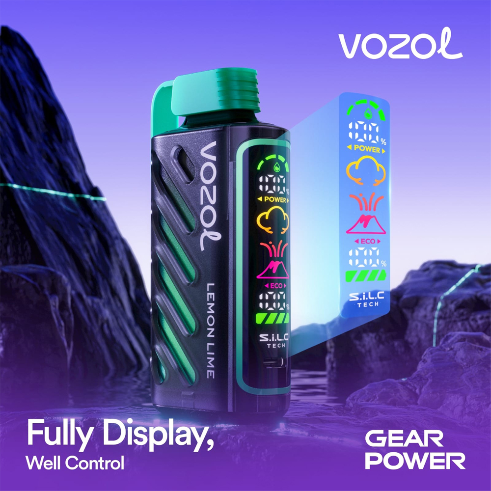 Vozol Gear Power 20000 Şarjlı Puff Bar Elektronik Sigara  en uygun fiyatlar ile ebuhar da!  Vozol Gear Power 20000 Şarjlı Puff Bar Elektronik Sigara özellikleri, fiyatı, incelemesi, yorumları ve taksit seçenekleri için hemen tıklayın!