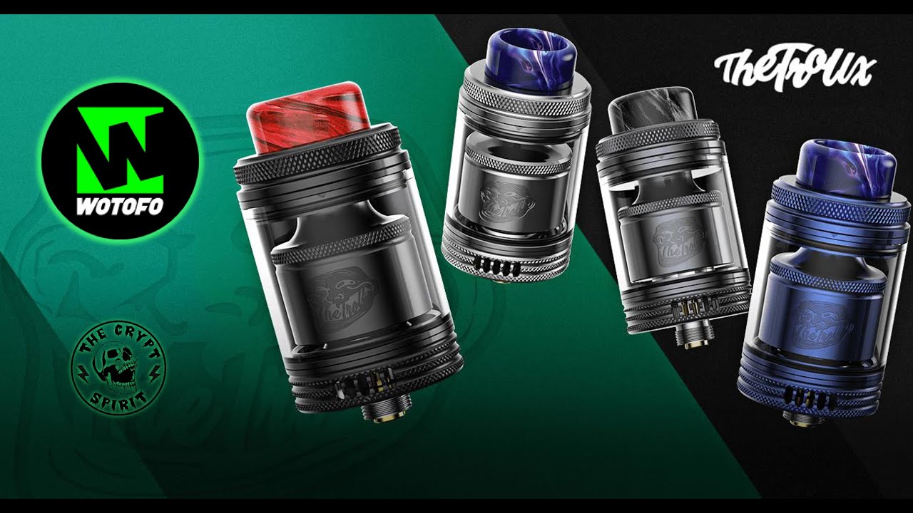 Wotofo The Troll X 24 Mm Rta Elektronik Sigara Atomizer  en uygun fiyatlar ile ebuhar da!  Wotofo The Troll X 24 Mm Rta Elektronik Sigara Atomizer özellikleri, fiyatı, incelemesi, yorumları ve taksit seçenekleri için hemen tıklayın!